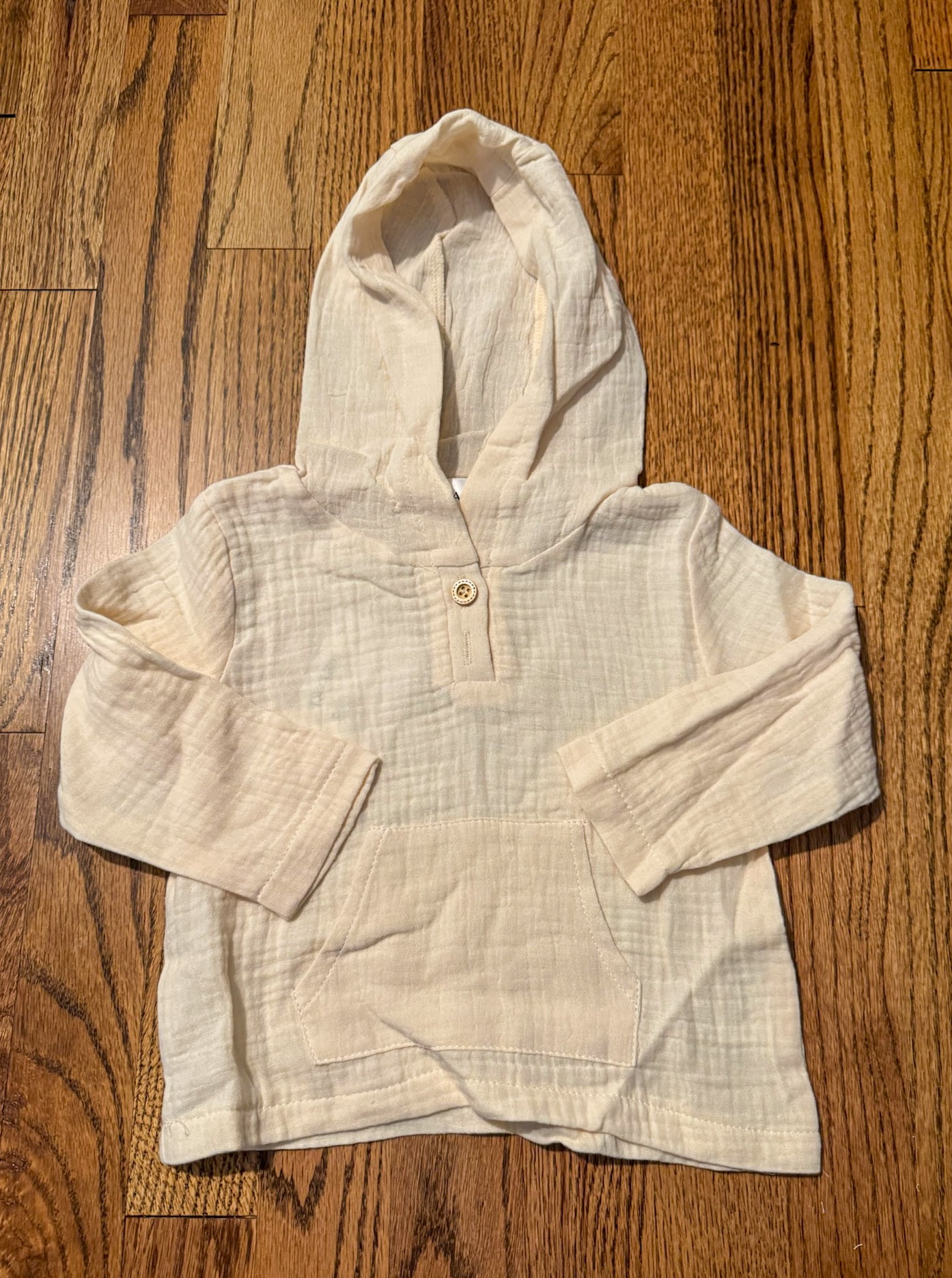 Muslin Hooded Shirt