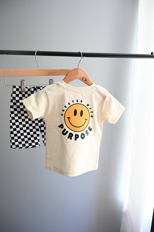 Checkered Bike Shorts