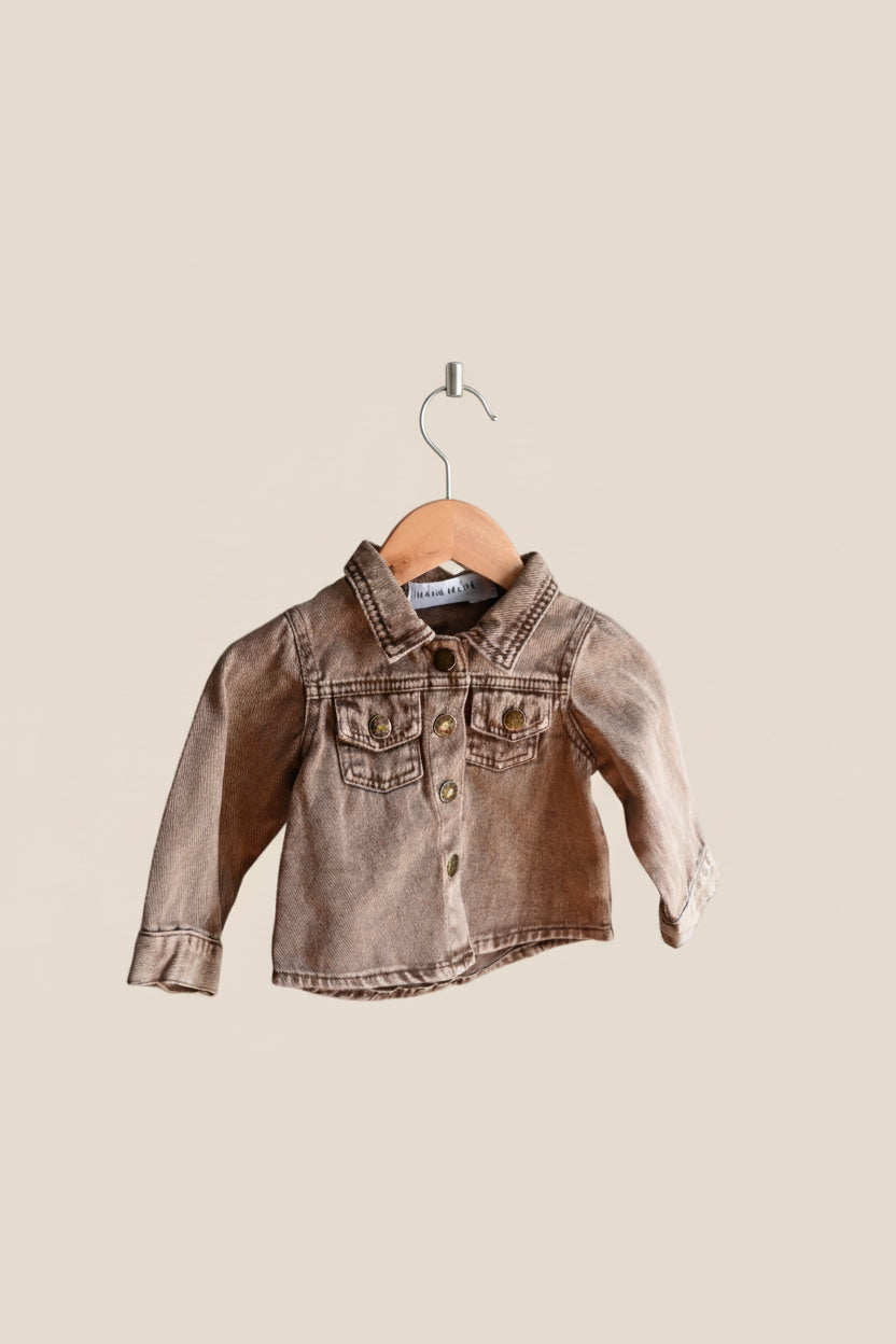 Brown Denim Jacket