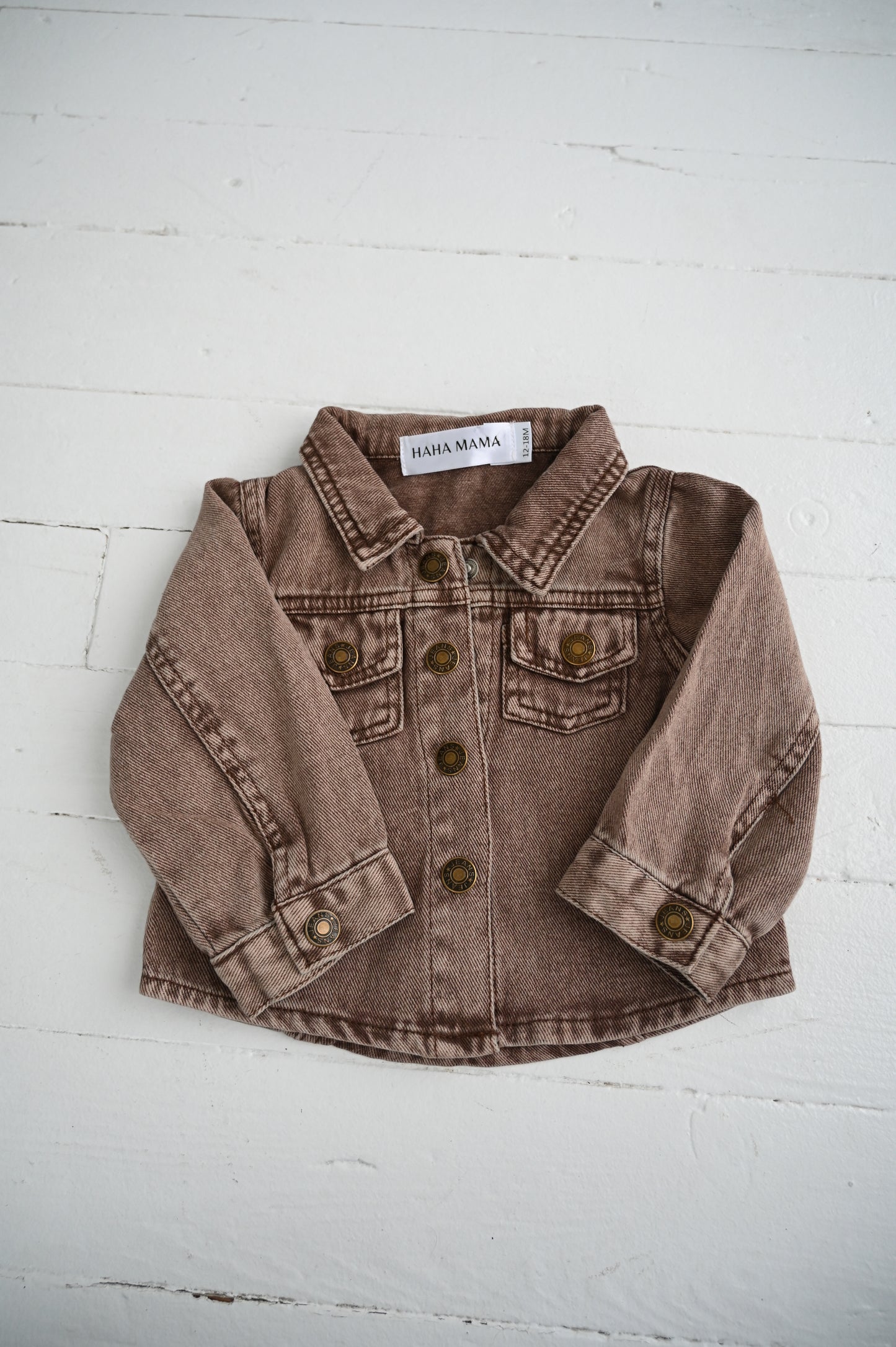 Brown Denim Jacket