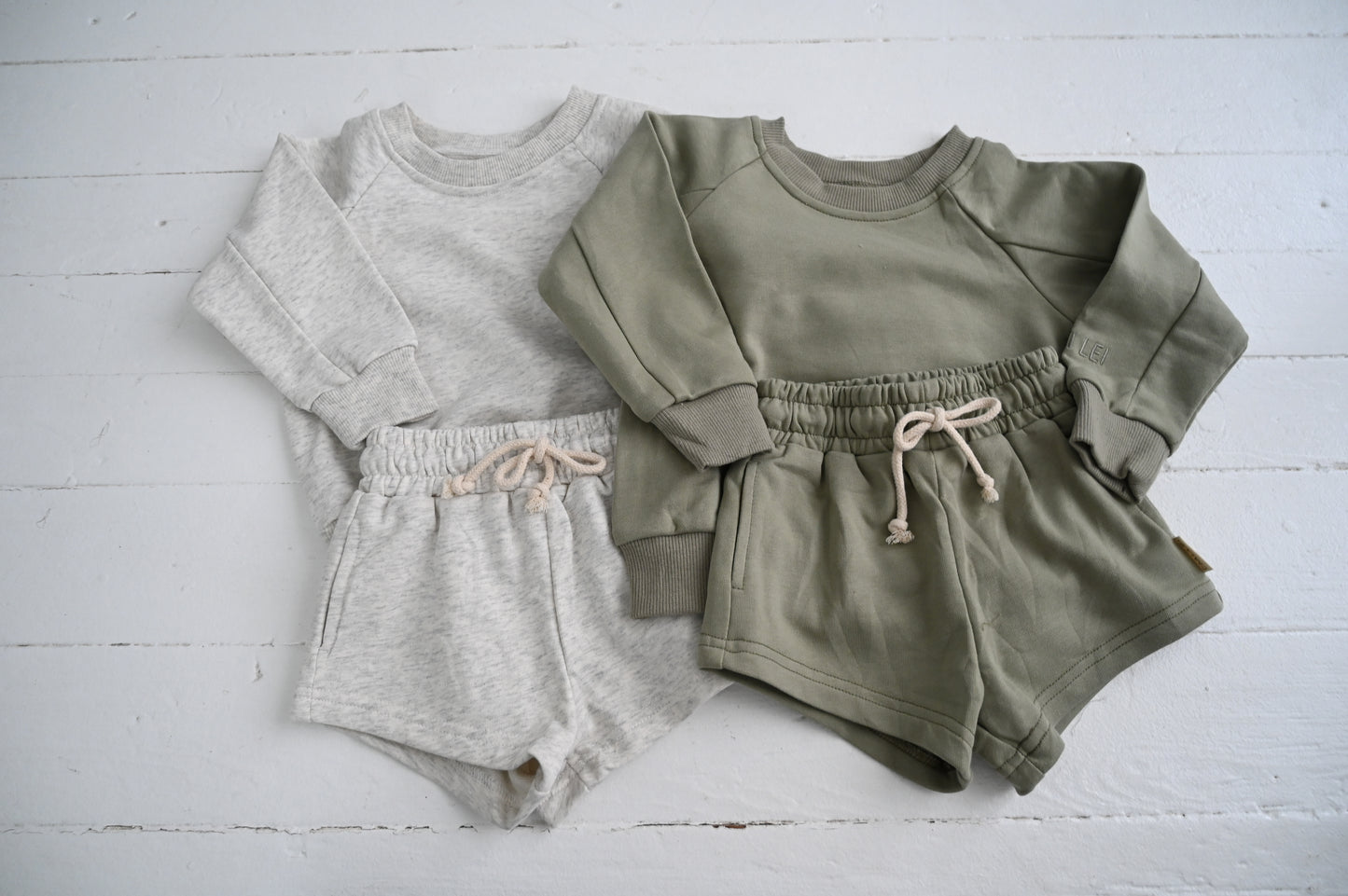 Crewneck Sweatshirt & Short Set