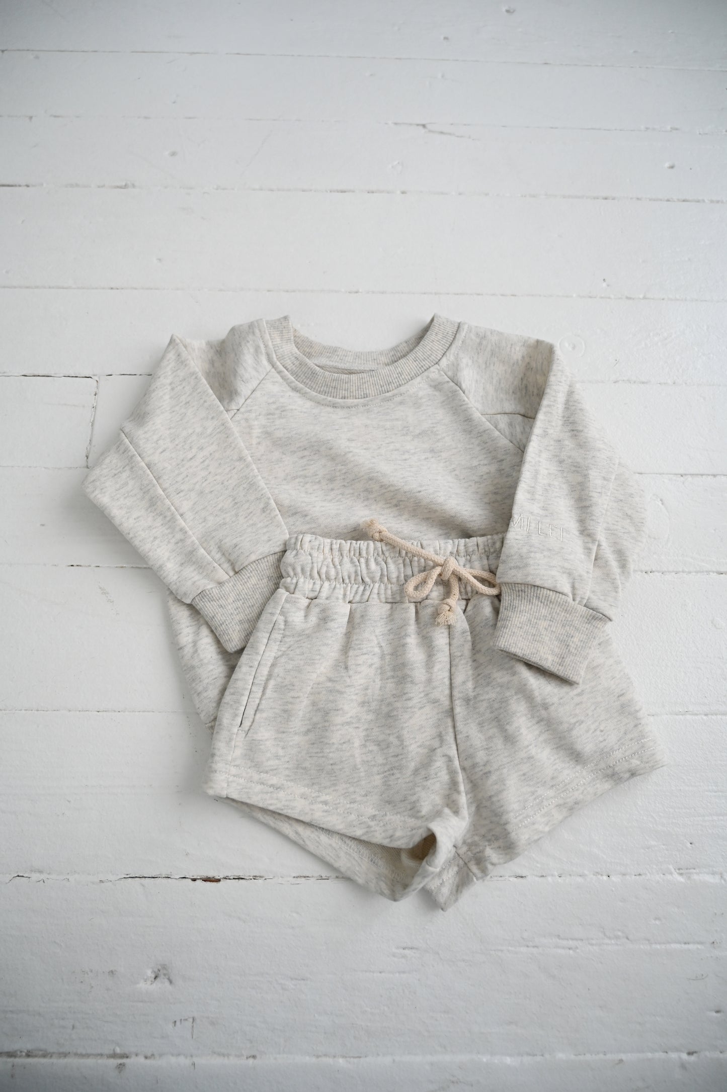Crewneck Sweatshirt & Short Set
