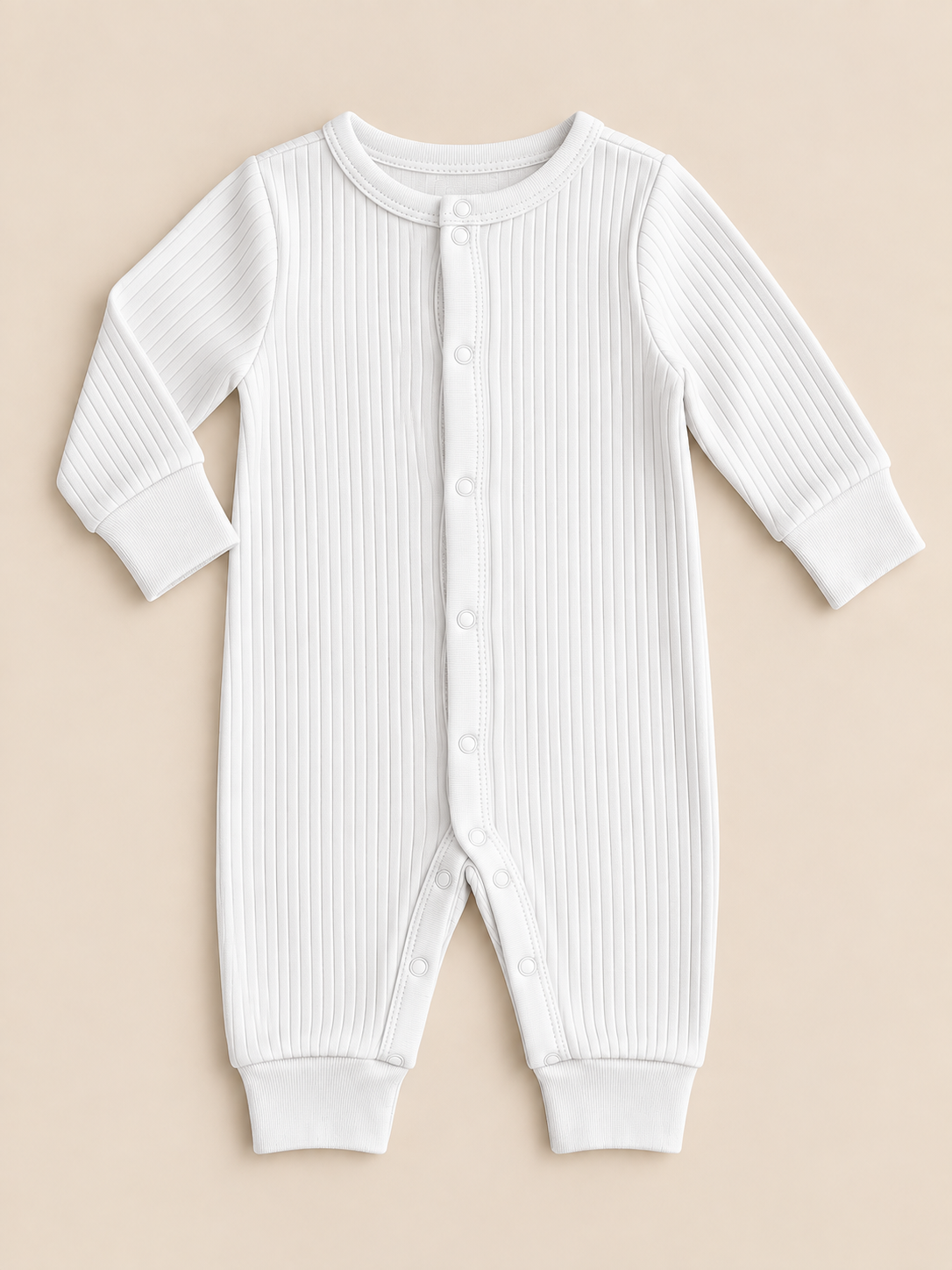 Ribbed Button Down Jammies