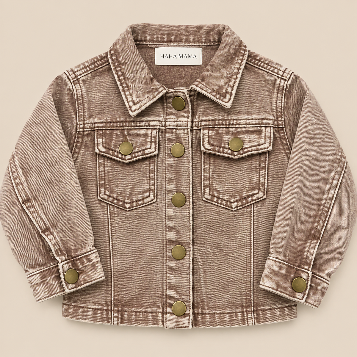 Brown Denim Jacket