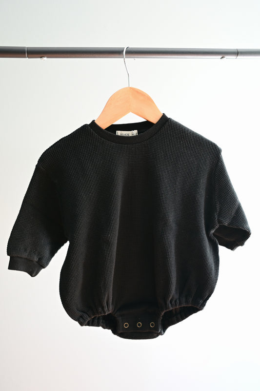 Waffle Knit Bubble Romper