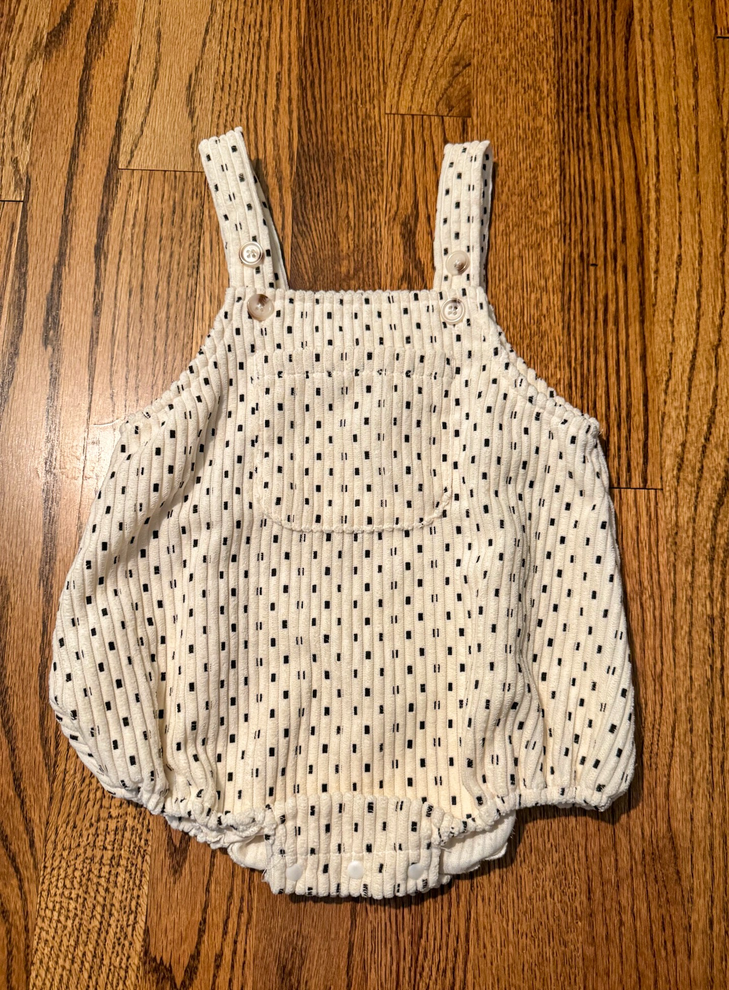 Black and White Romper