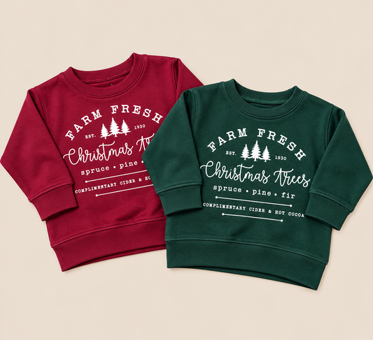 Farm Fresh Christmas Sweatshirt