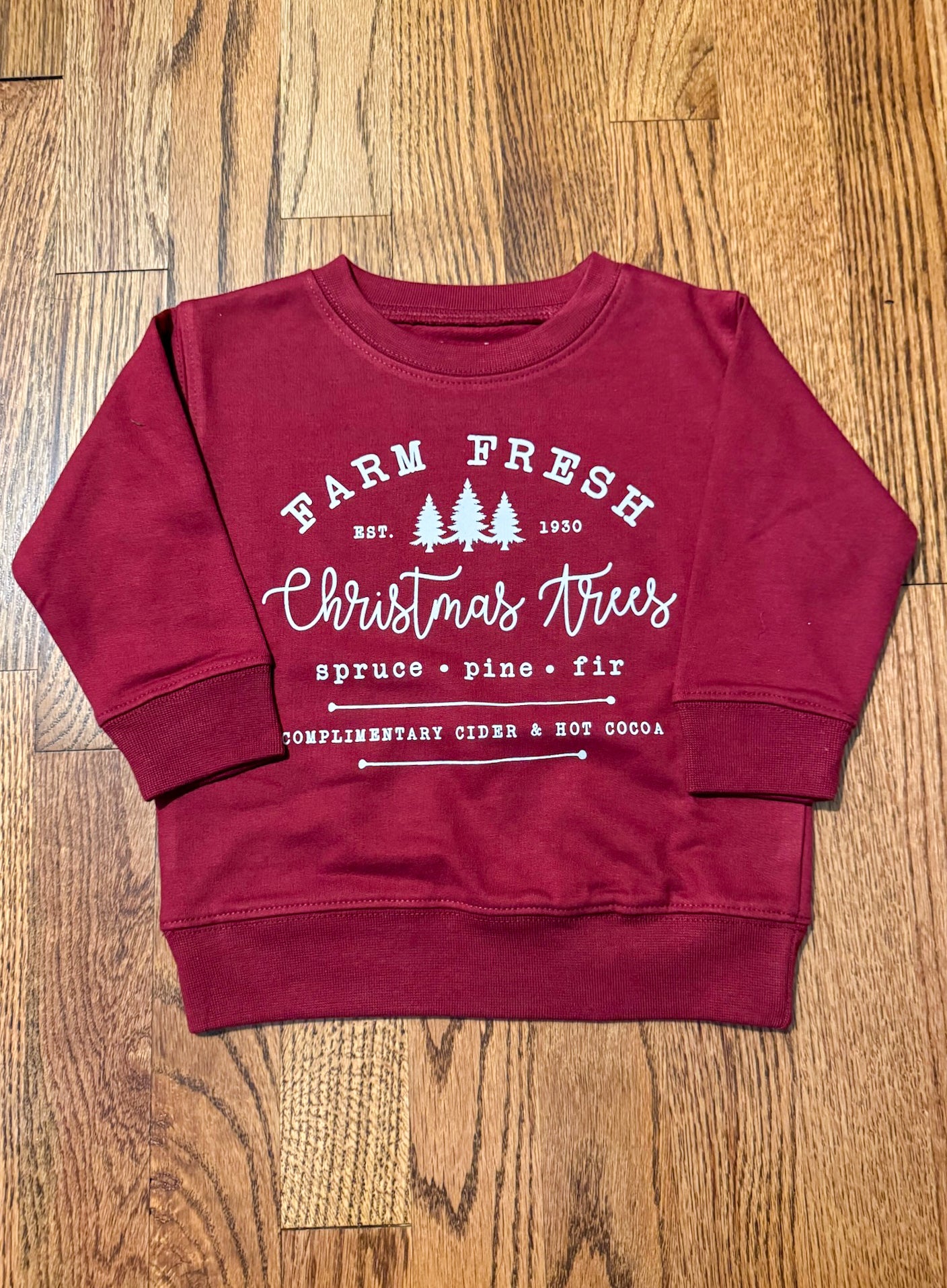 Farm Fresh Christmas Sweatshirt