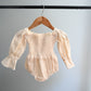 Muslin Puff Sleeve Dress