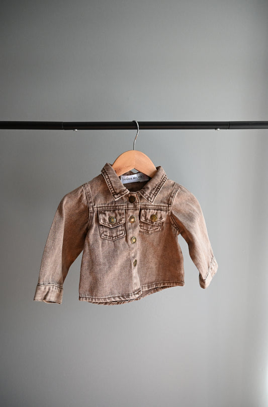 Brown Denim Jacket