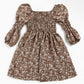 Floral Brown Dress