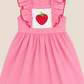 Strawberry Embroidered Dress