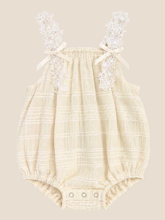 Lace Strap Romper