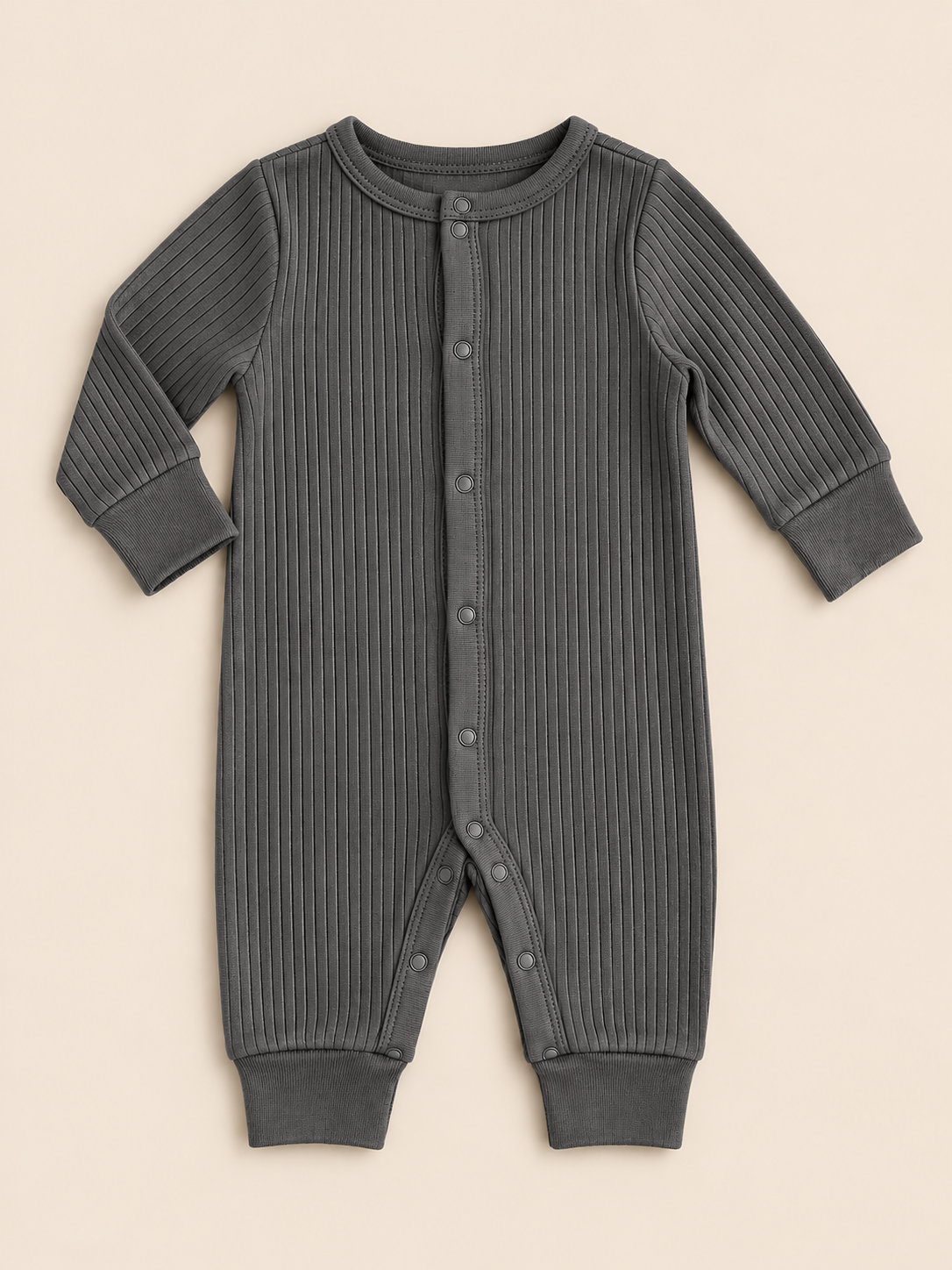 Ribbed Button Down Jammies
