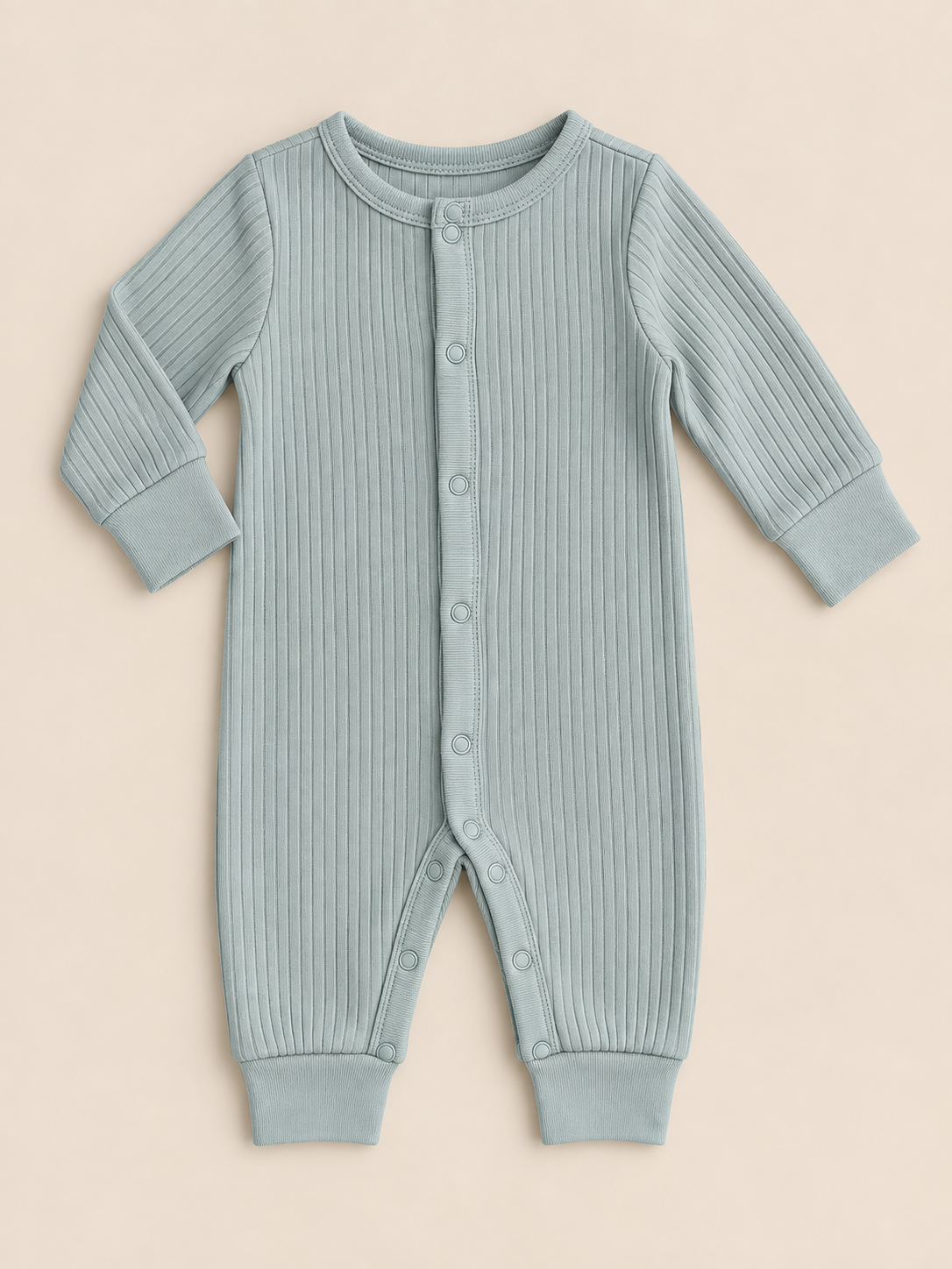 Ribbed Button Down Jammies