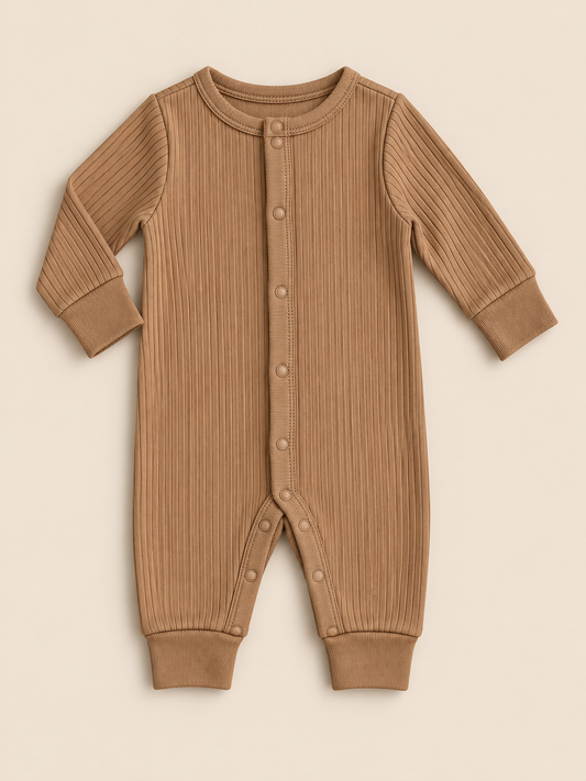Ribbed Button Down Jammies