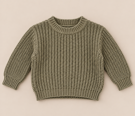 Cotton Knit Sweater