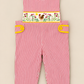 Autumn Rooster Smock Embroidered Romper