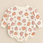 Fall Pumpkin Bubble Romper
