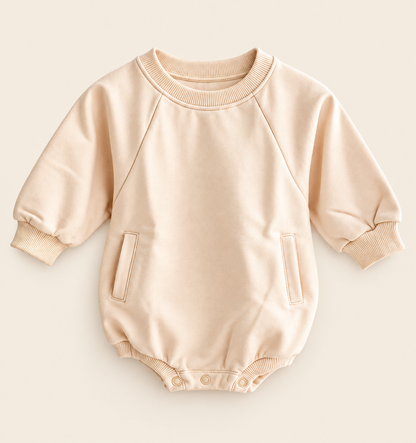 Sweatshirt Bubble Romper