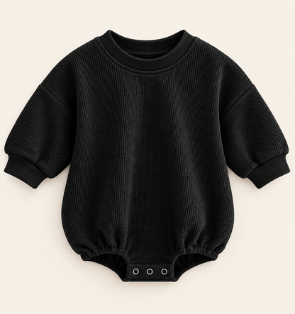 Waffle Knit Bubble Romper