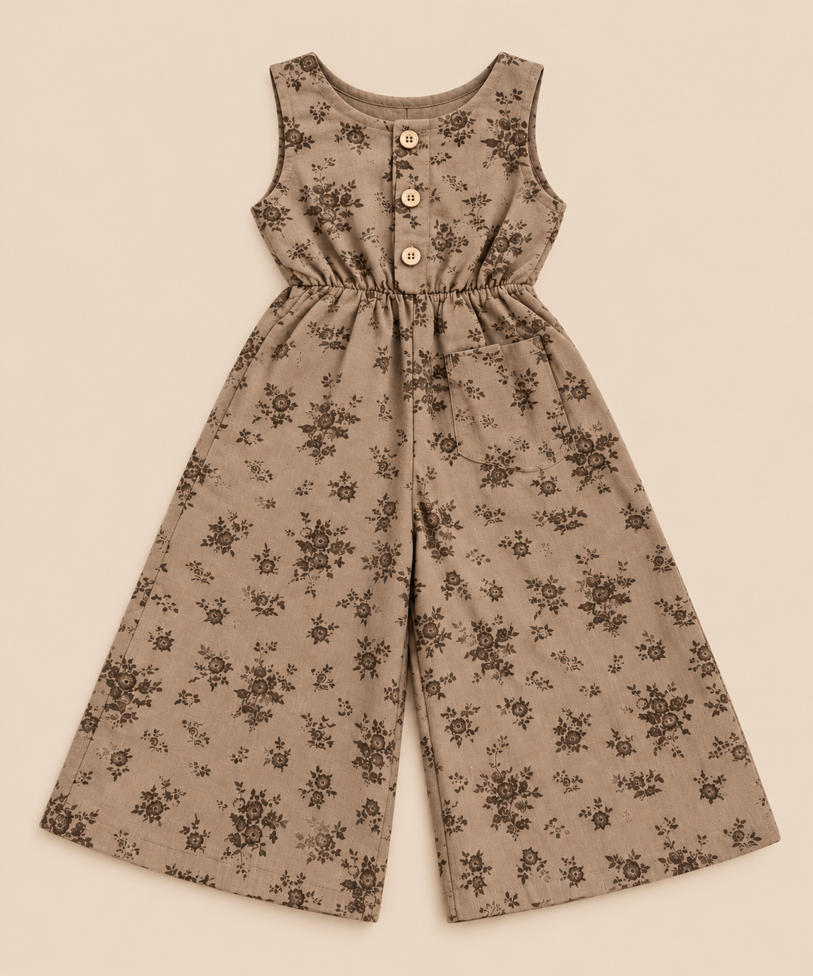 Wren Button Front Jumpsuit