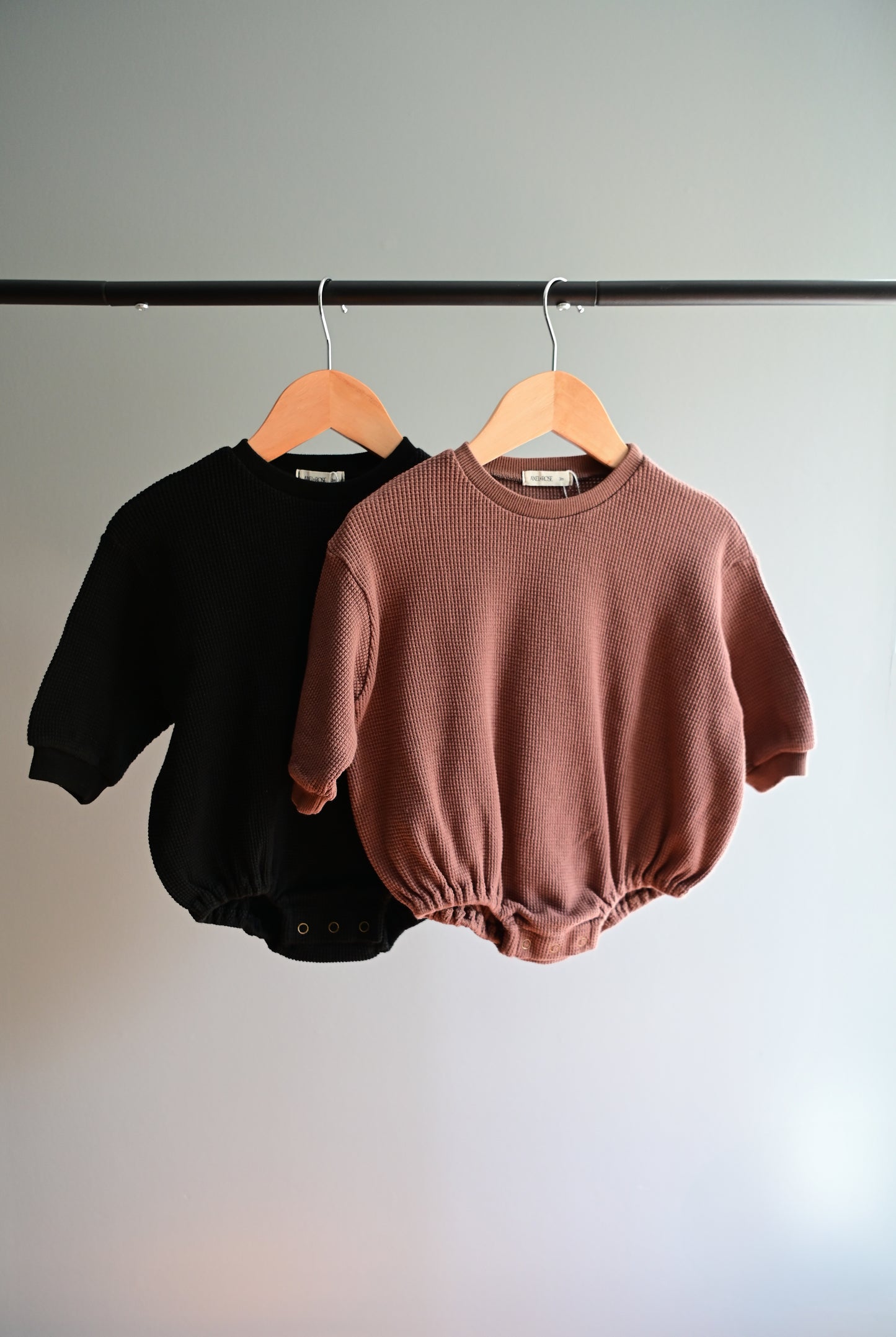 Waffle Knit Bubble Romper