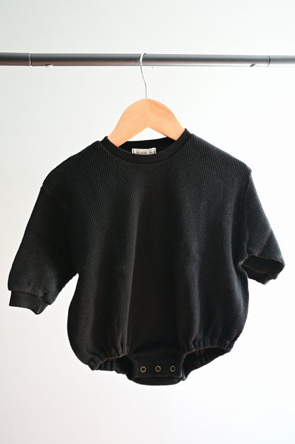 Waffle Knit Bubble Romper