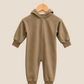Hooded Full Zip Jumpsuit