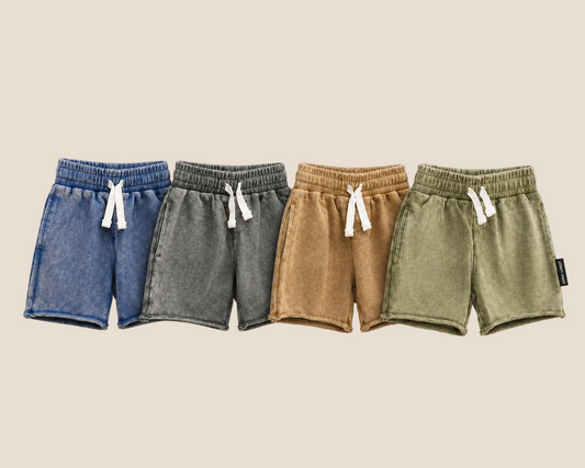 Acid Wash Shorts
